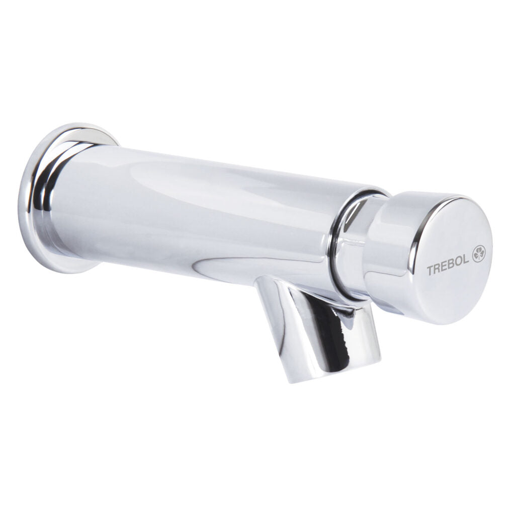 LLAVE MINIMALISTA CORTA A LA PARED PARA LAVATORIO TEMP TREBOL