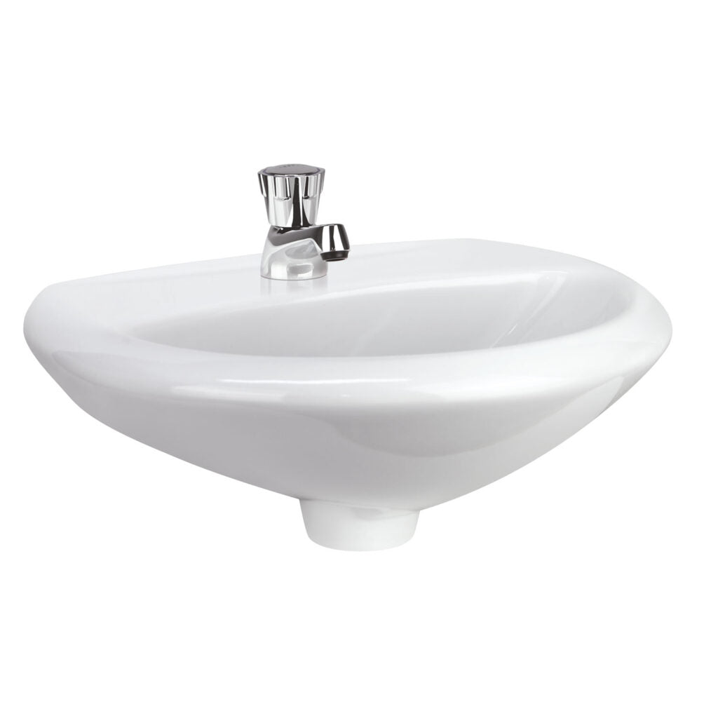 LAVATORIO ECO TREBOL BLANCO