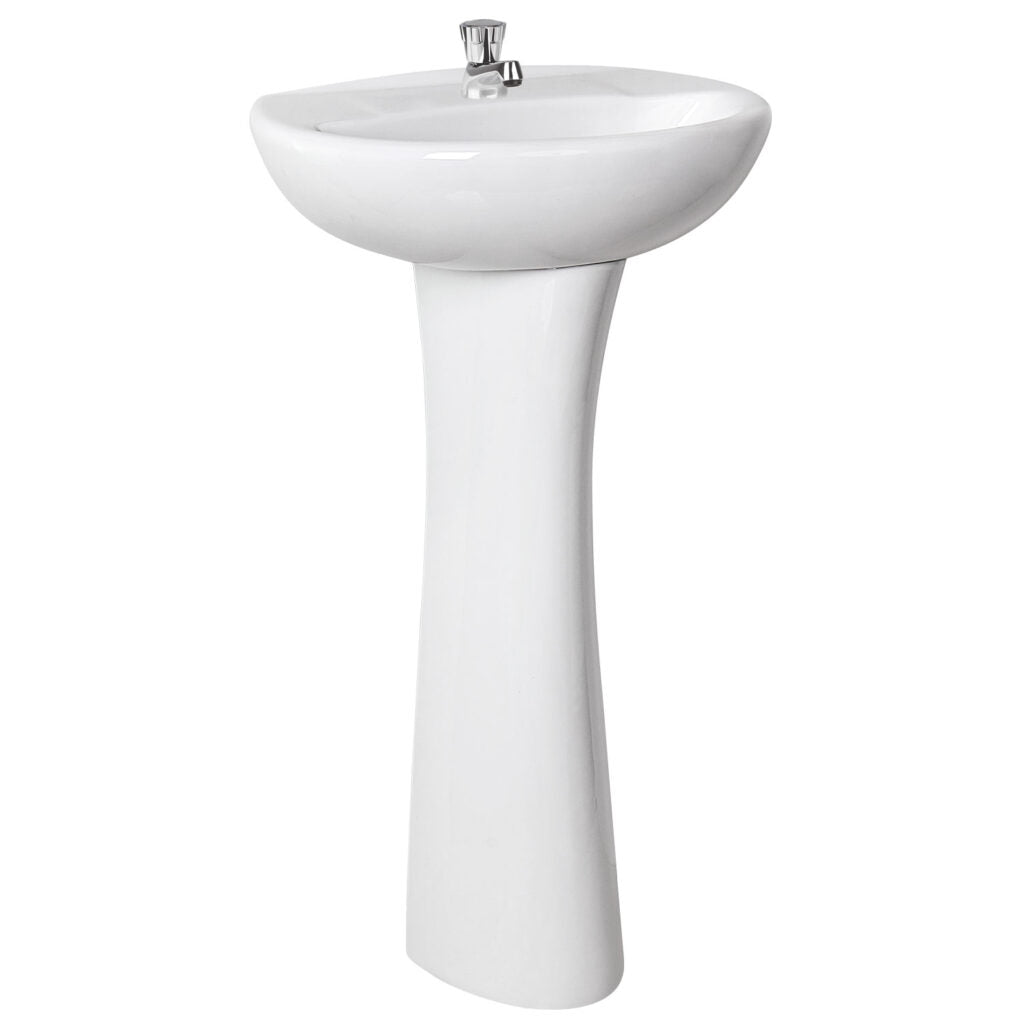 LAVATORIO FONTANA TREBOL BLANCO